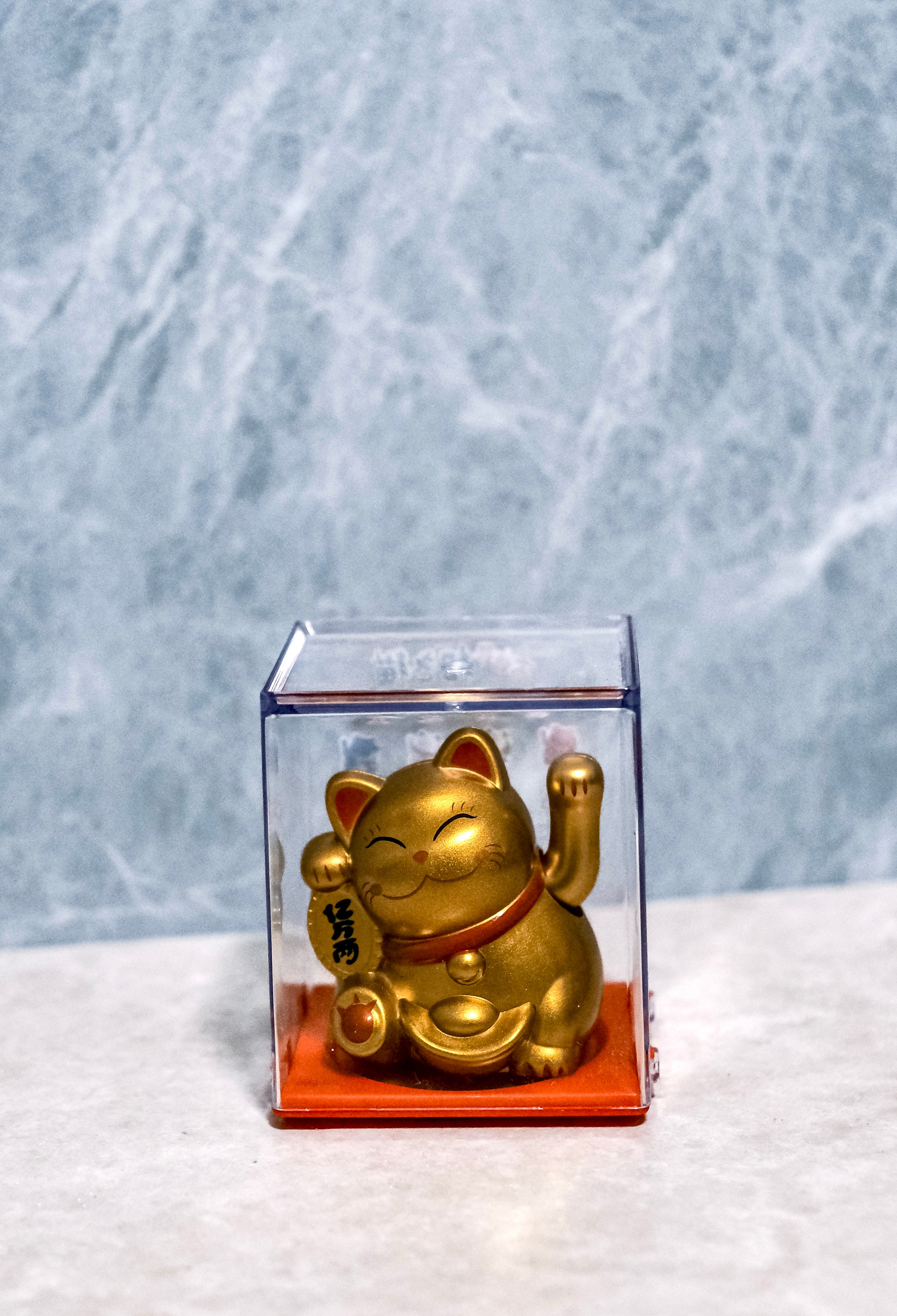 White Mini Lucky Fortune Cat