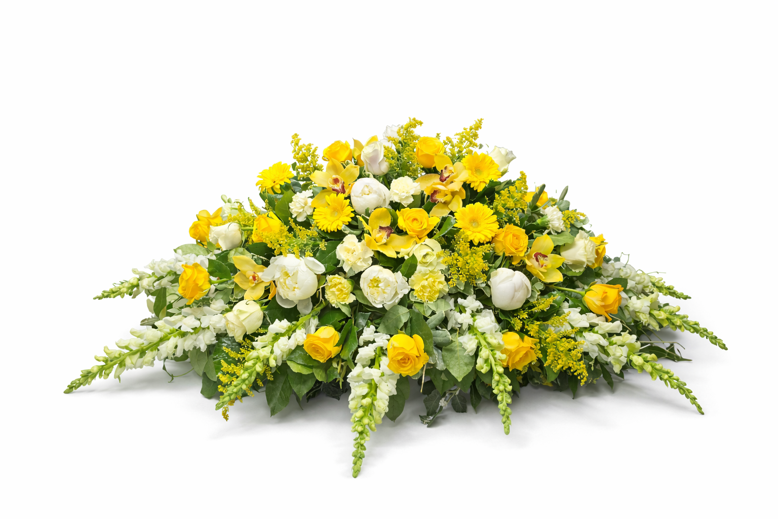 Our Forever Sunshine Casket Spray
