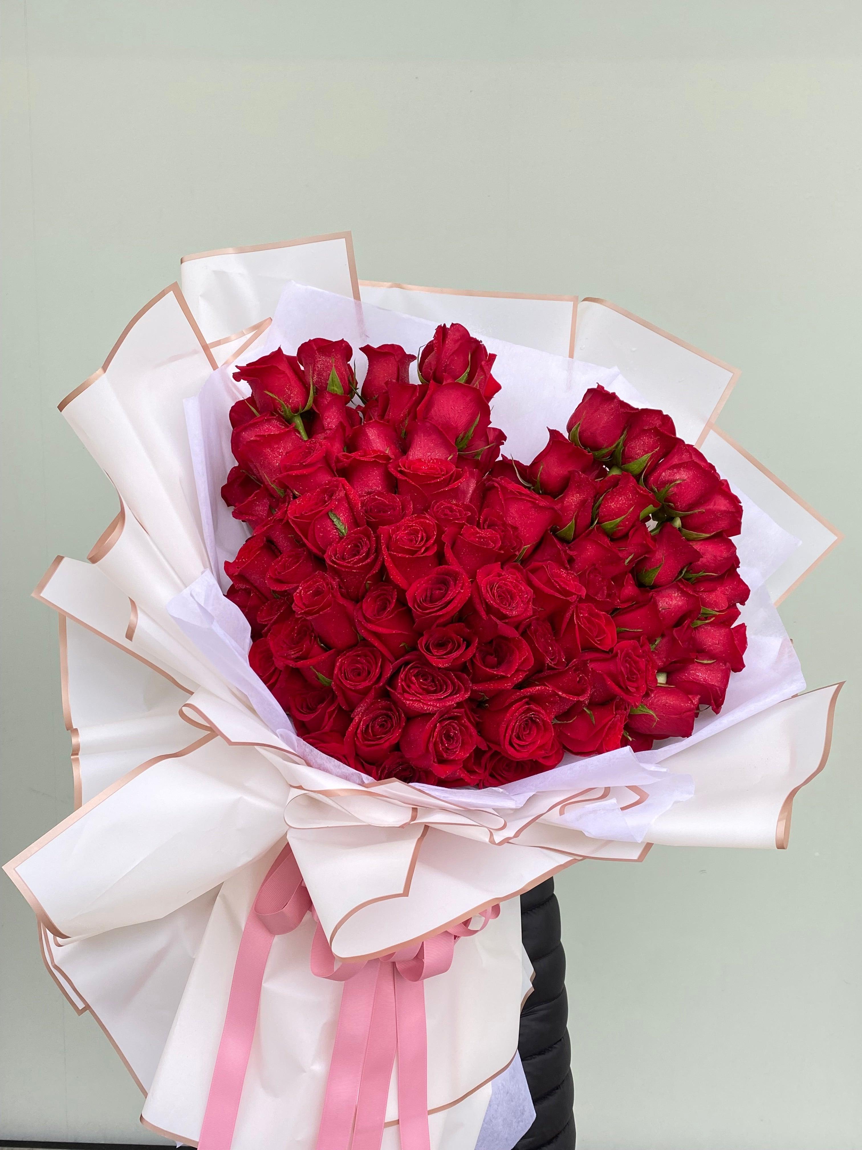 99 Reasons that I Love You Bouquet - Four Seasons Floristry