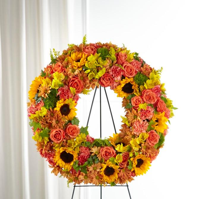 Garden of Life Wreathe - Four Seasons Floristry
